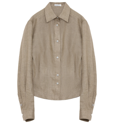 "Berlin Street" Twill Linen Shirt