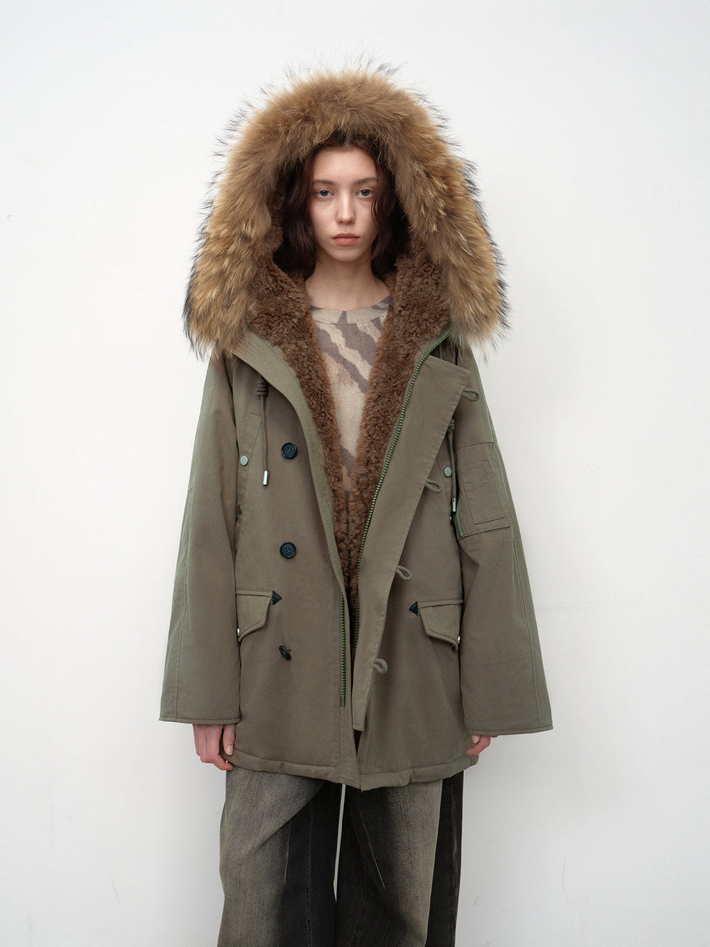 “Coastal Highway II” Hooded Down Parka
