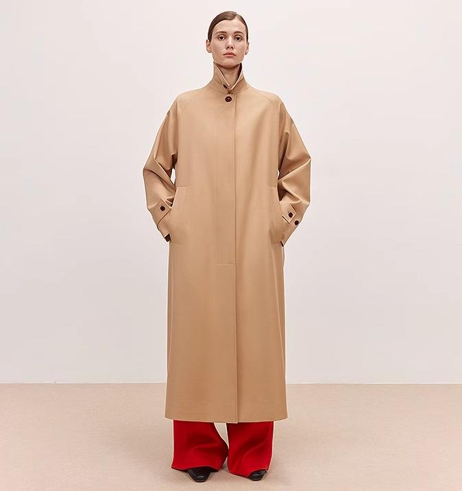 "Fragrant Moment" High-End British Style Trench Coat