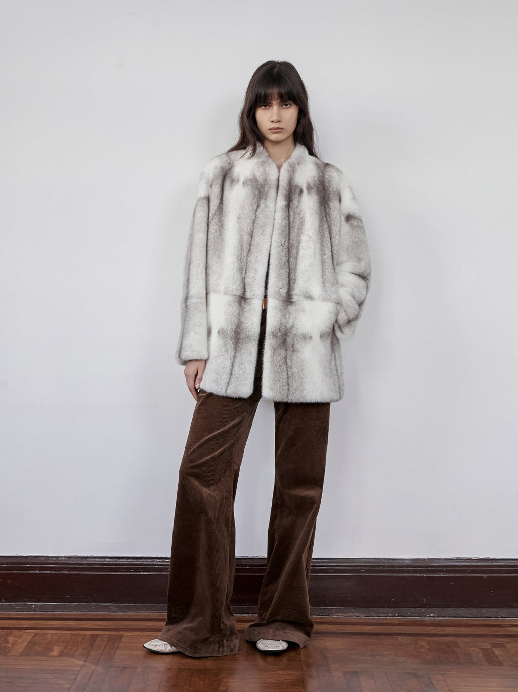 "Hera Moonlight" Mink Fur Coat