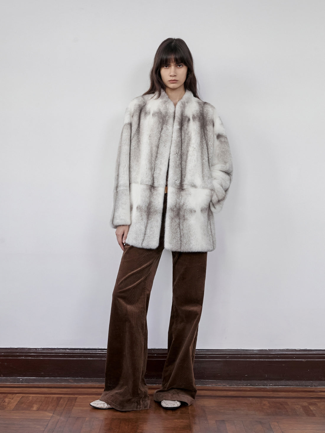 "Hera Moonlight" Mink Fur Coat