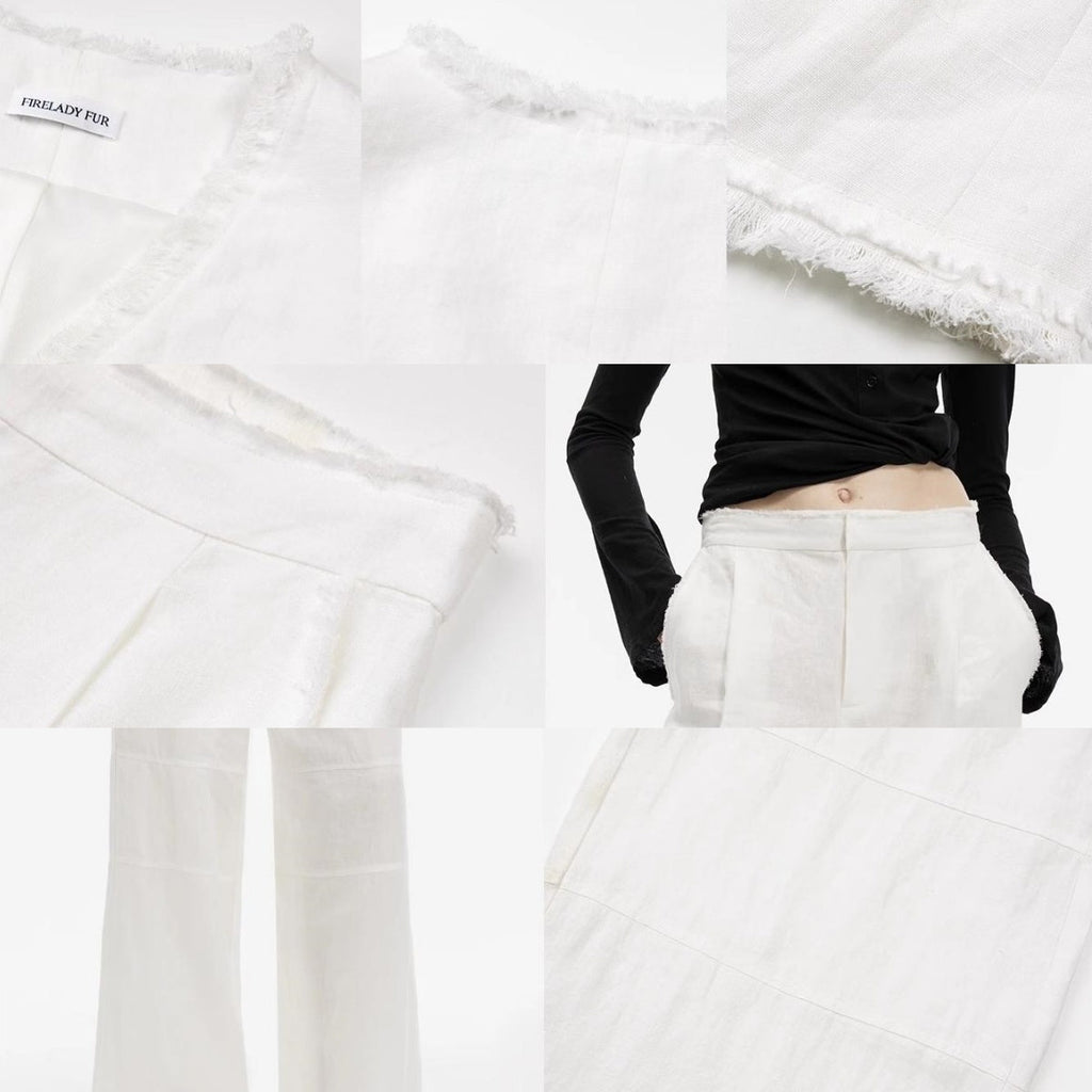 "Diary of an Old Friend" Oversized Suit Vest Set