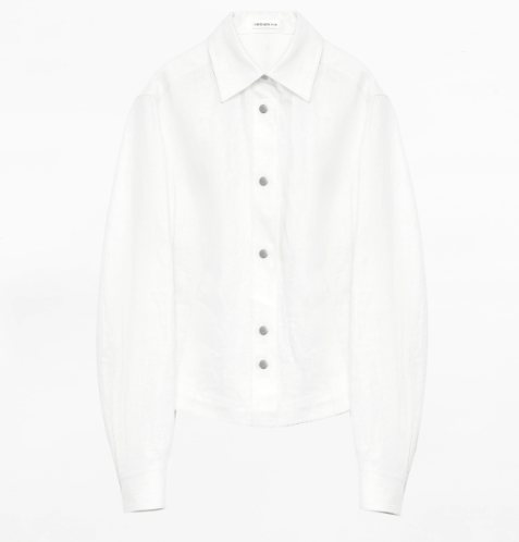 "Berlin Street" Twill Linen Shirt
