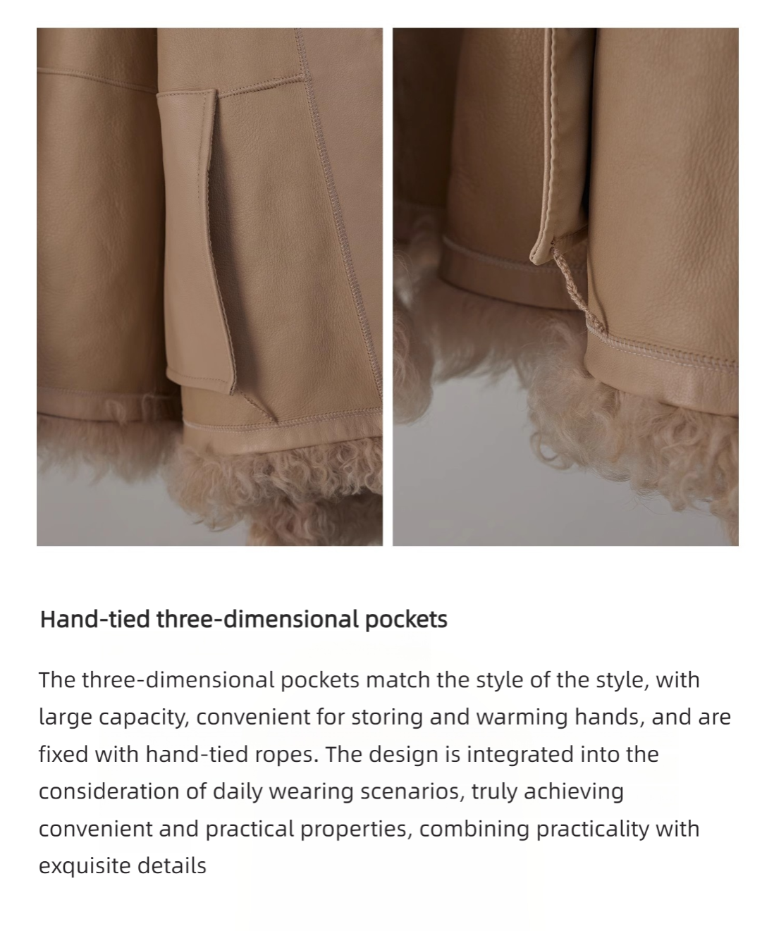 "Wanderer Island" Imported Tuscan Sheepskin Coat