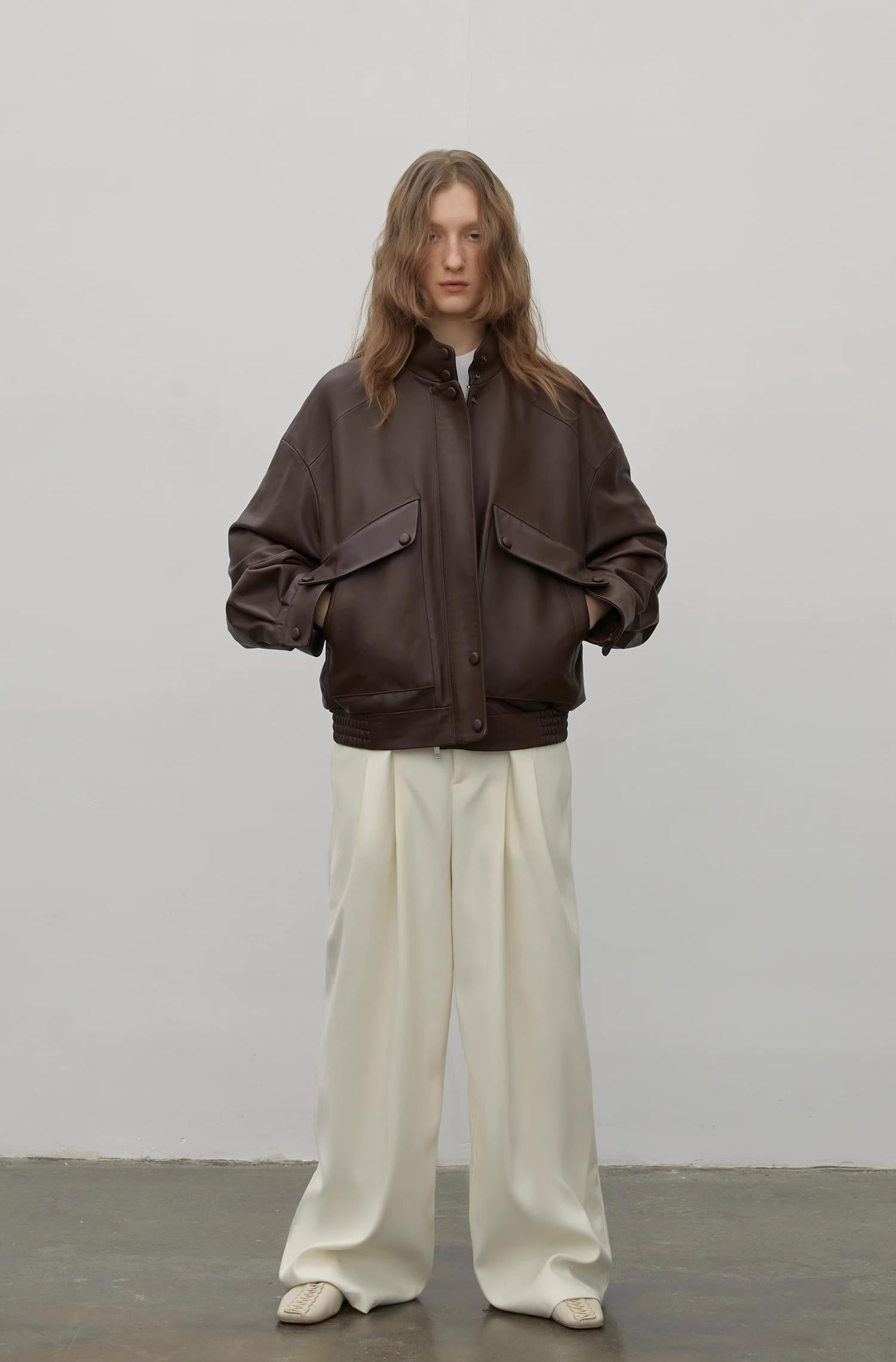 “Loveless Muse” Sheep Leather Jacket