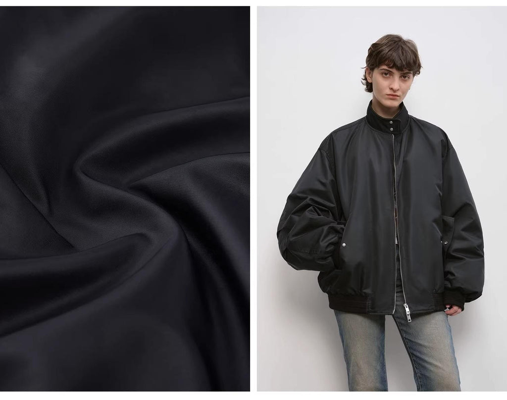 Casual Street Lightweight Detachable Wolf Fur Collar Parka Down Jacket