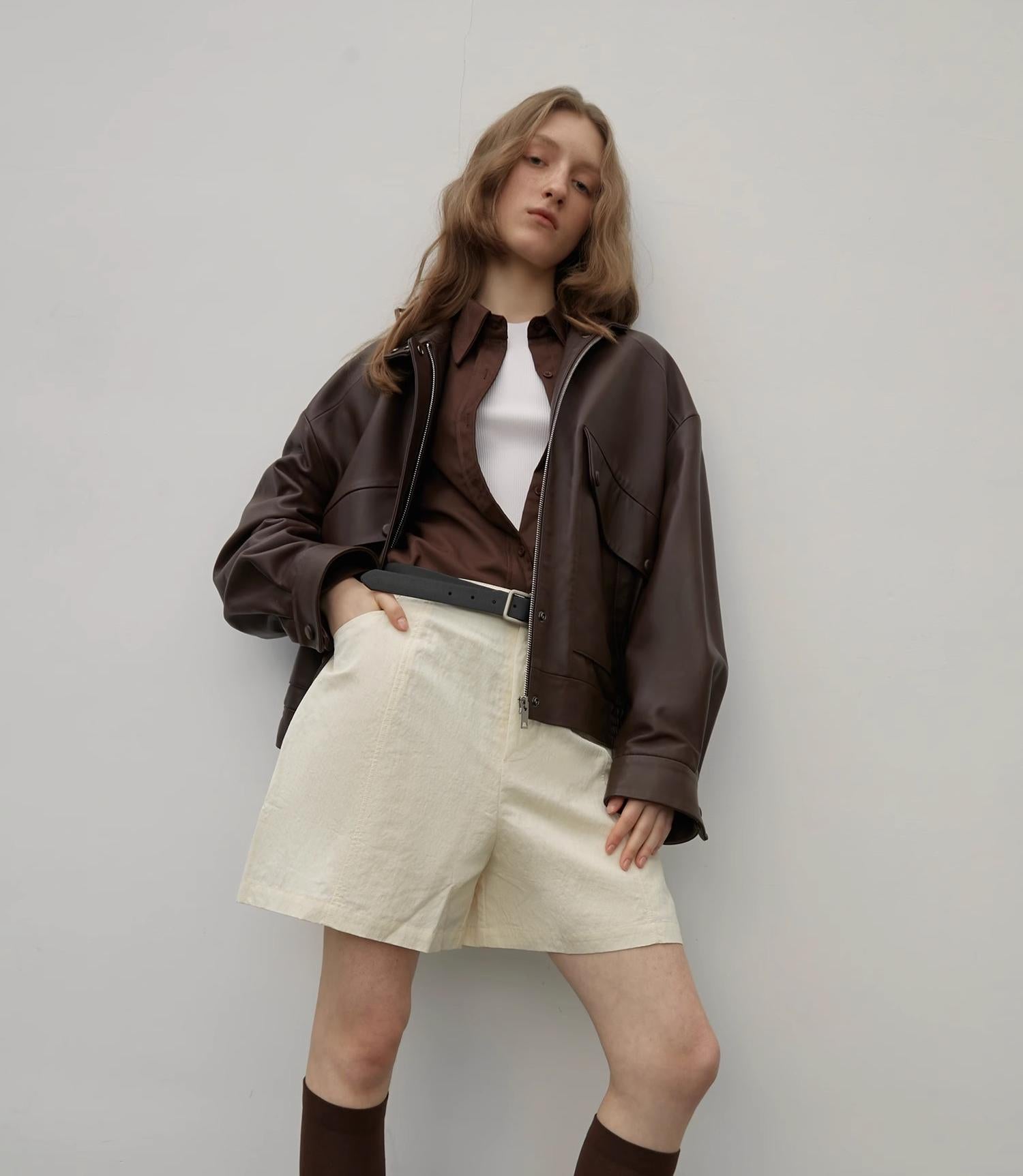 “Loveless Muse” Sheep Leather Jacket