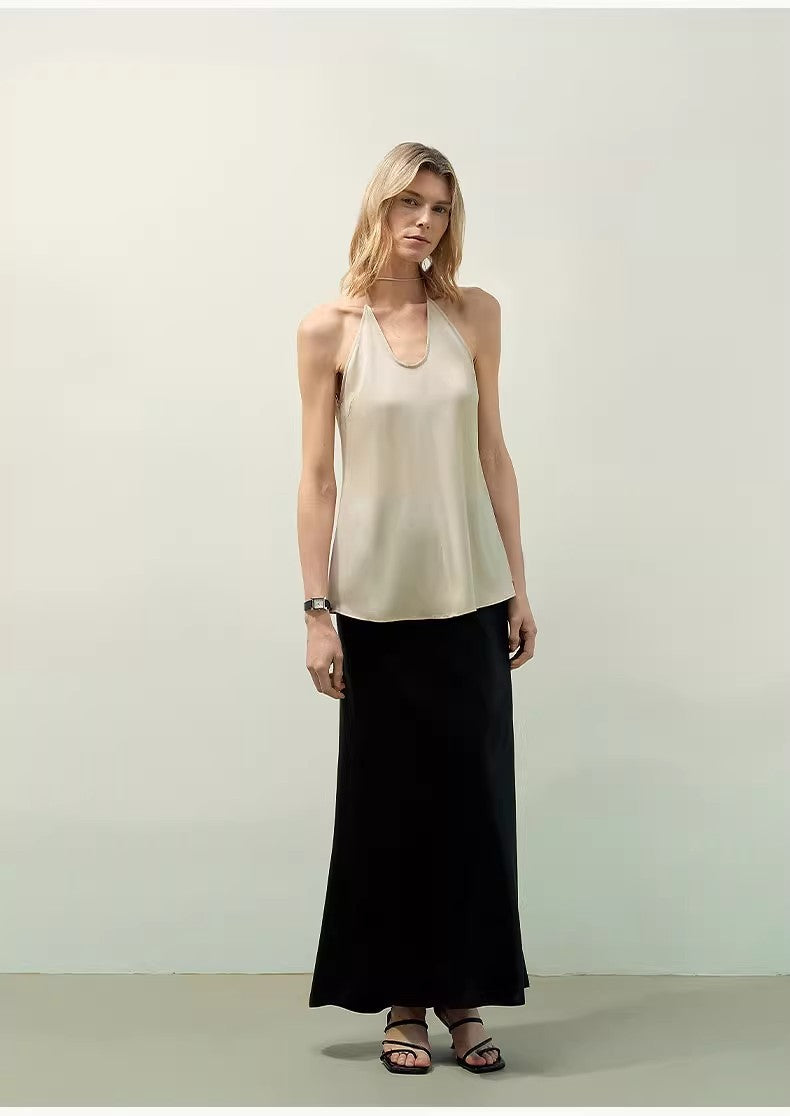 Acetate Fishtail Skirt