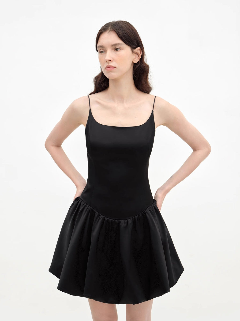 "Ballet" Satin Slip Dress