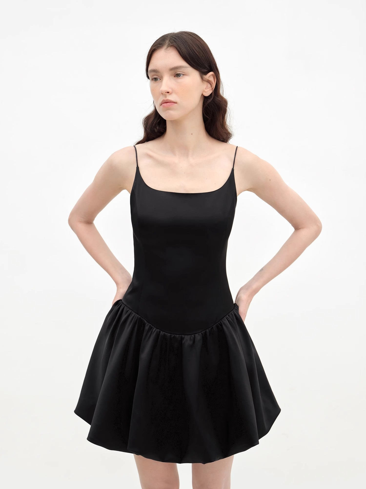 "Ballet" Satin Slip Dress