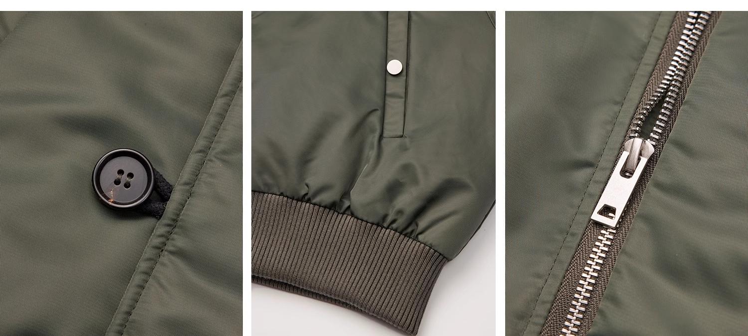 “Cool and Sharp” Raccoon Fur Collar Jacket