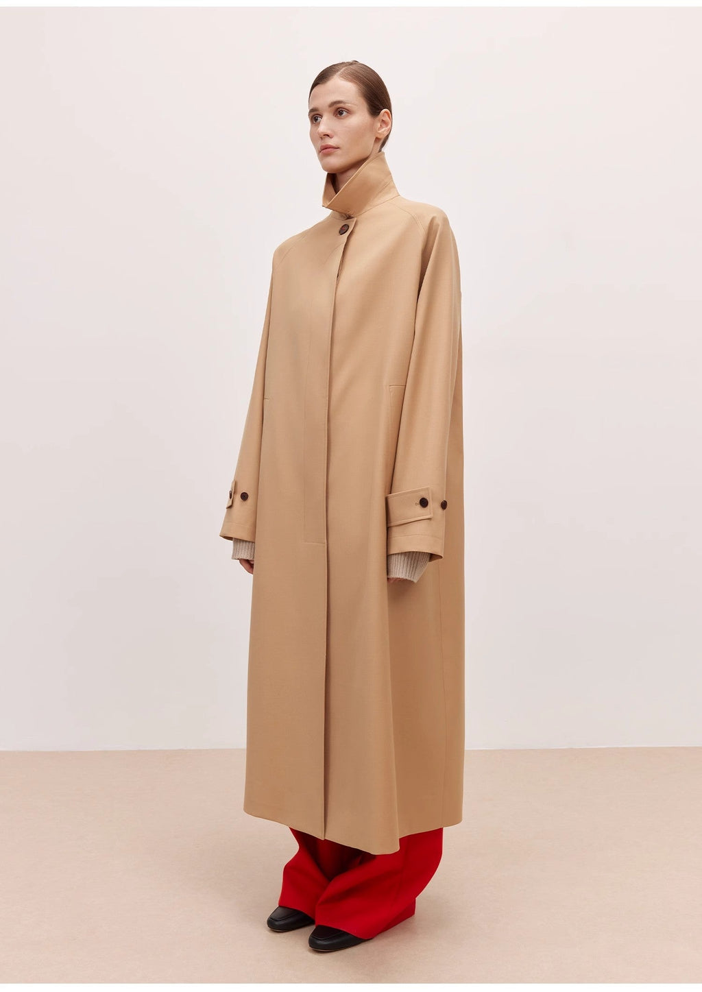 "Fragrant Moment" High-End British Style Trench Coat