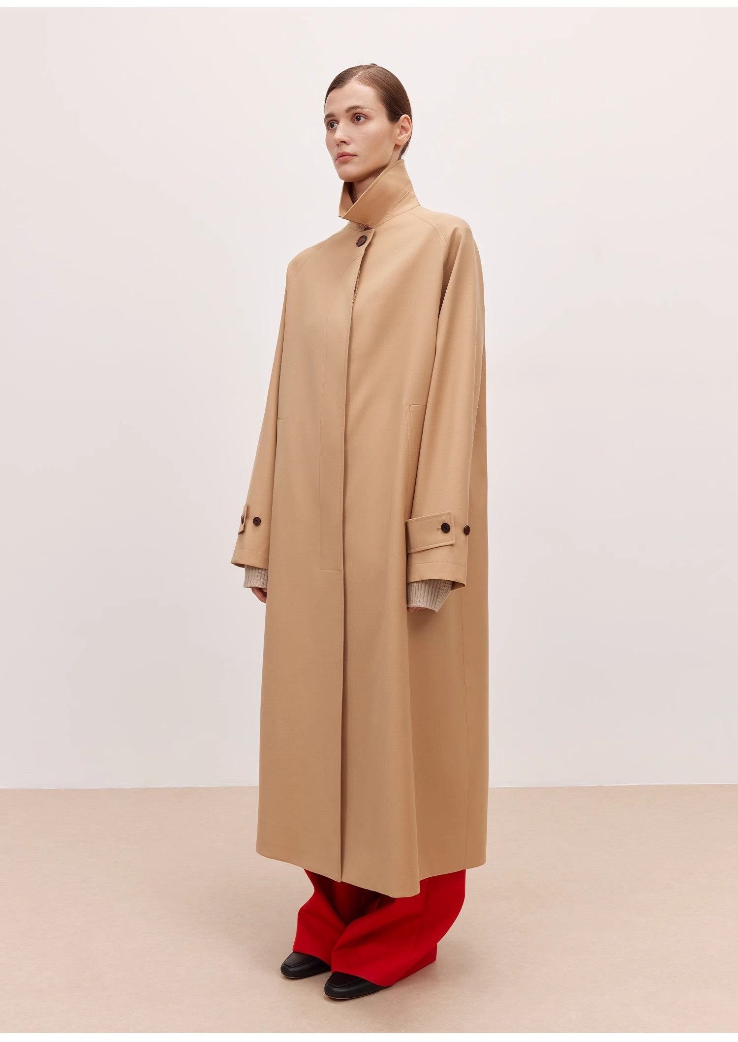"Fragrant Moment" High-End British Style Trench Coat