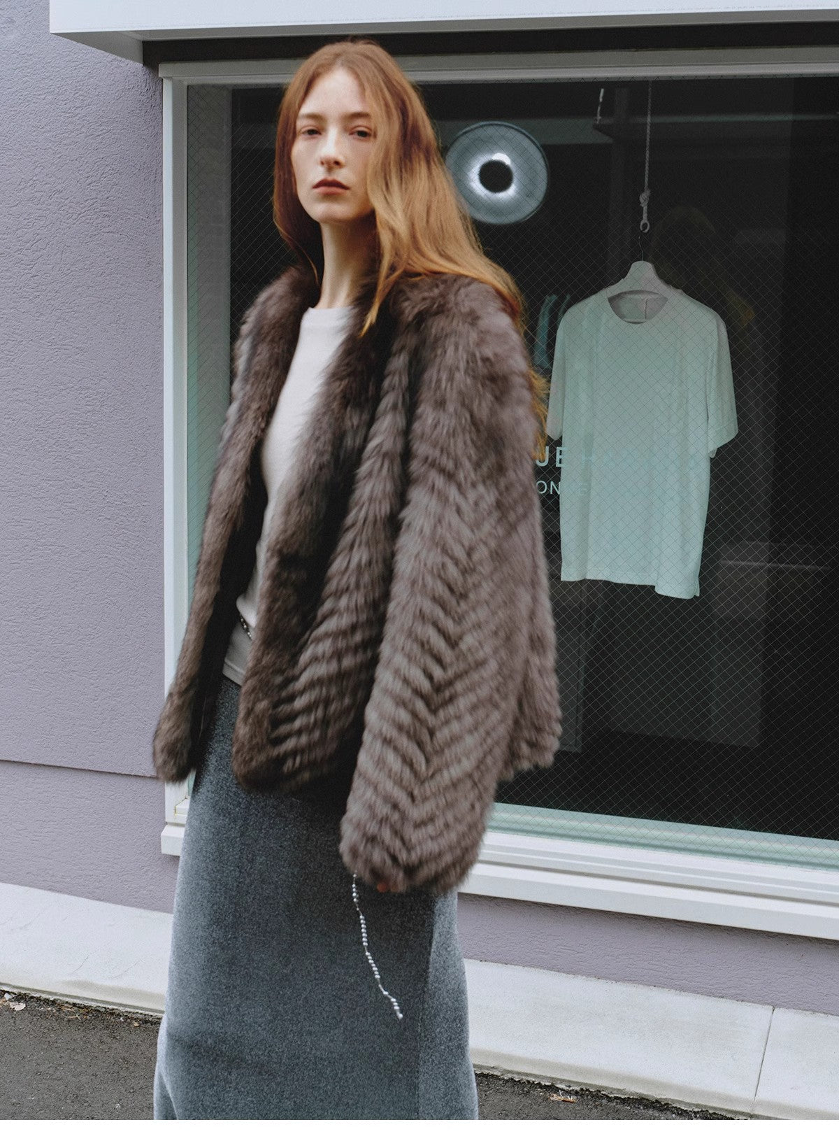 "Polar Night Star" Fox Fur Coat