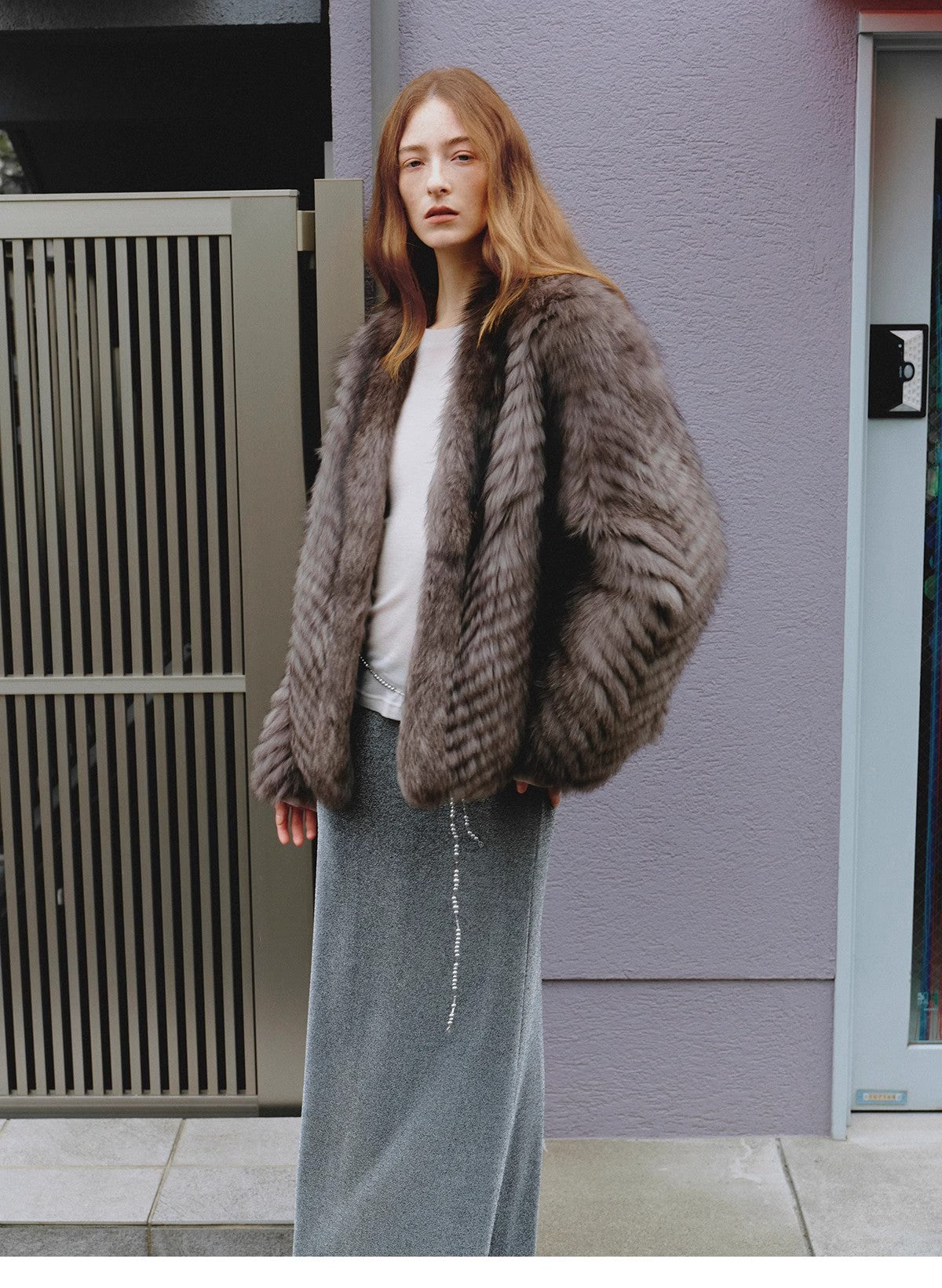 "Polar Night Star" Fox Fur Coat