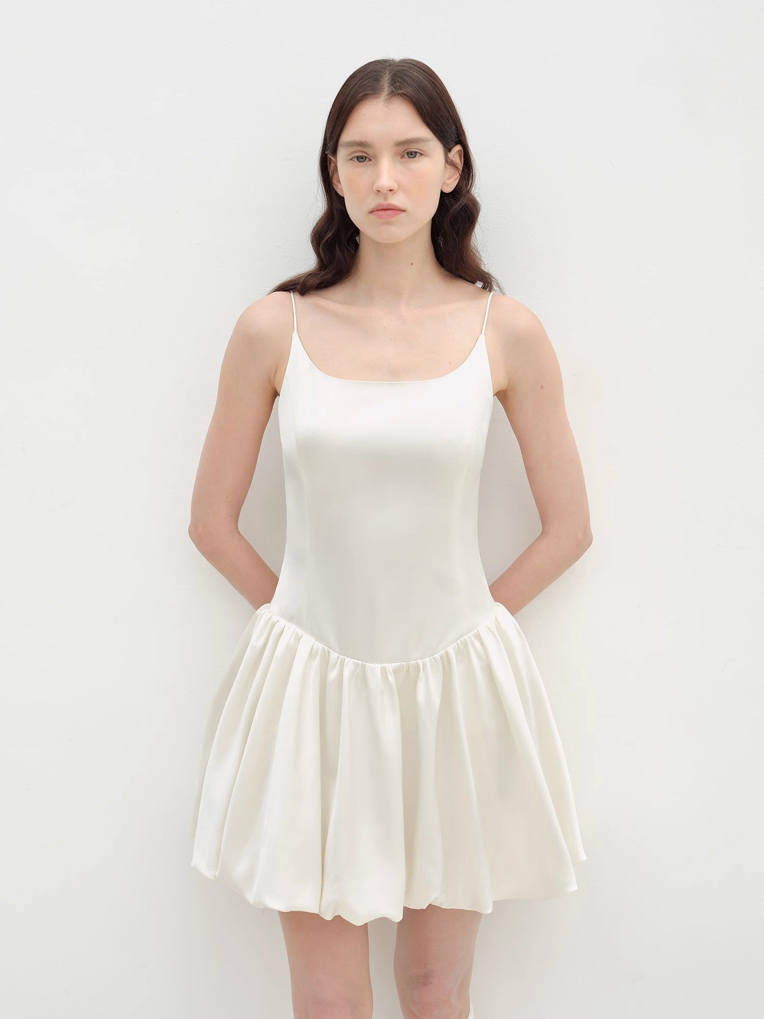 "Ballet" Satin Slip Dress