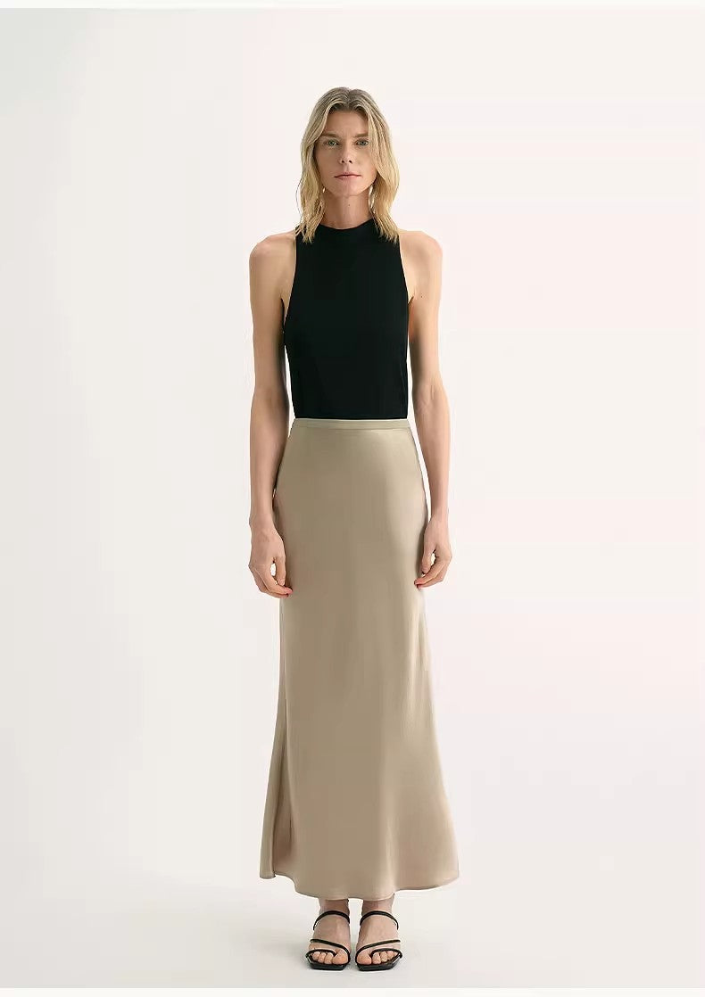 Acetate Fishtail Skirt