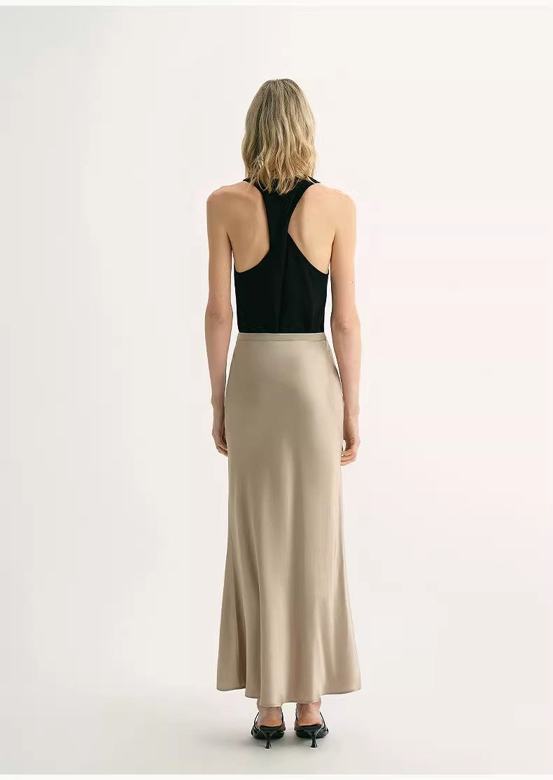 Acetate Fishtail Skirt