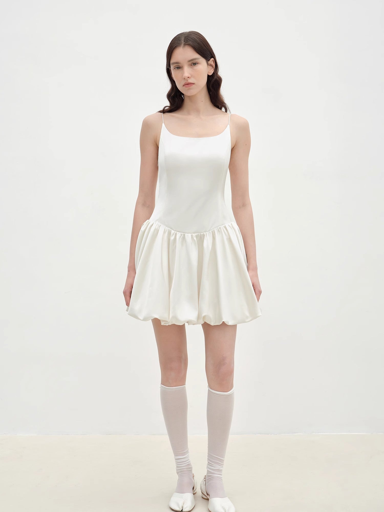 "Ballet" Satin Slip Dress