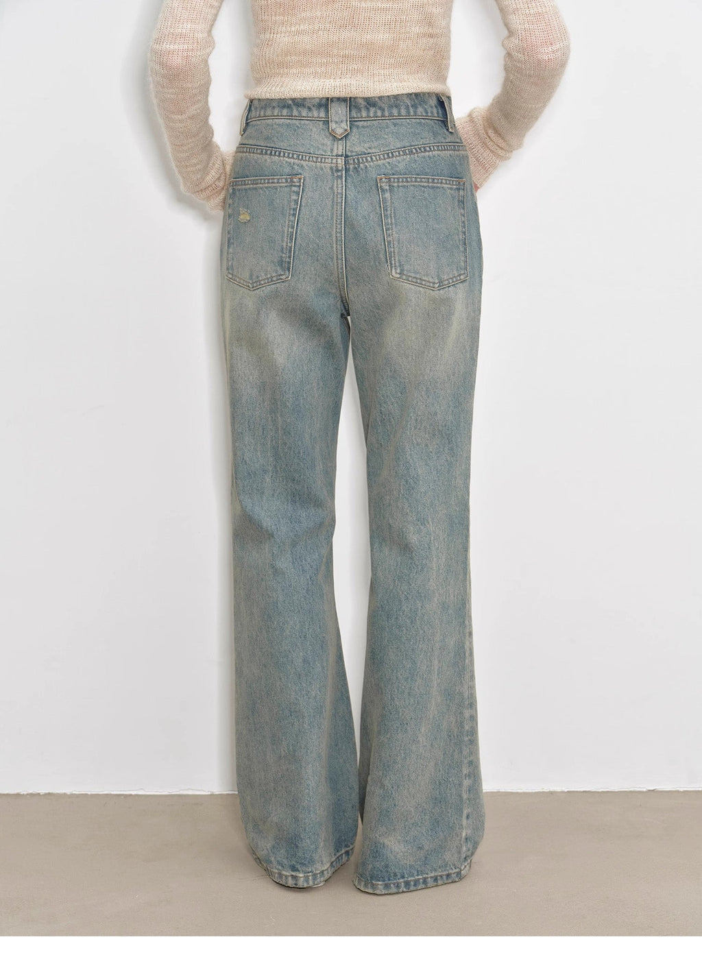 "Flare Mark" Slim-Fit Flared Jeans