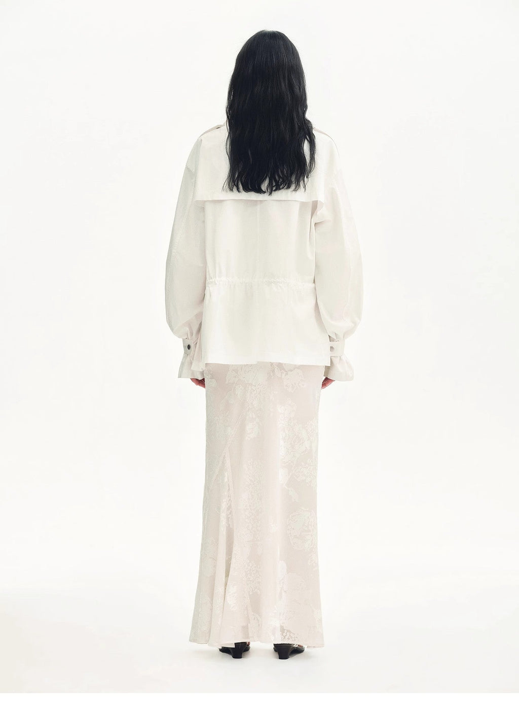 "Seville" Fishtail Midi Skirt