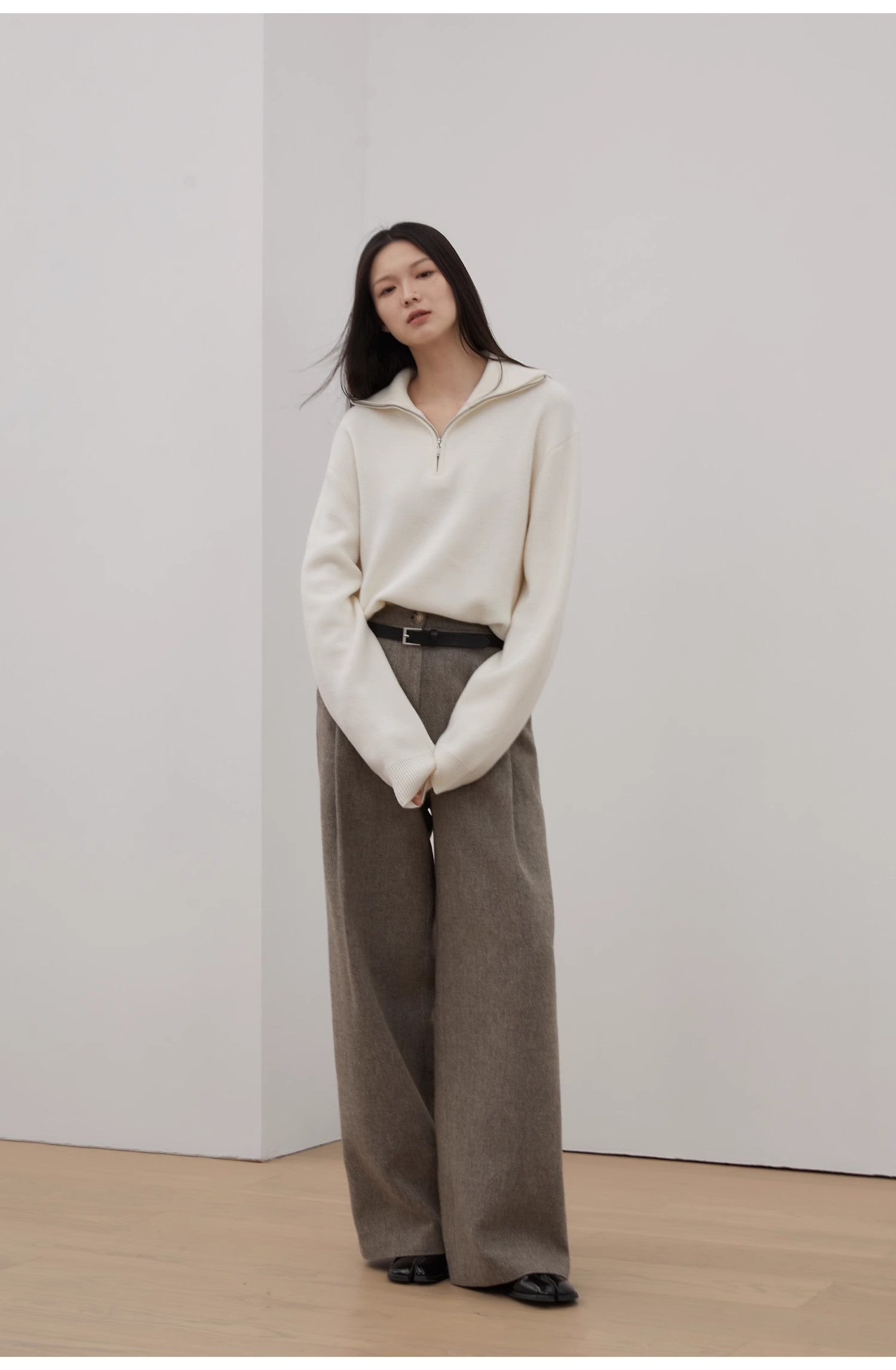"Moonlight Farm” Merino Wool Pullover