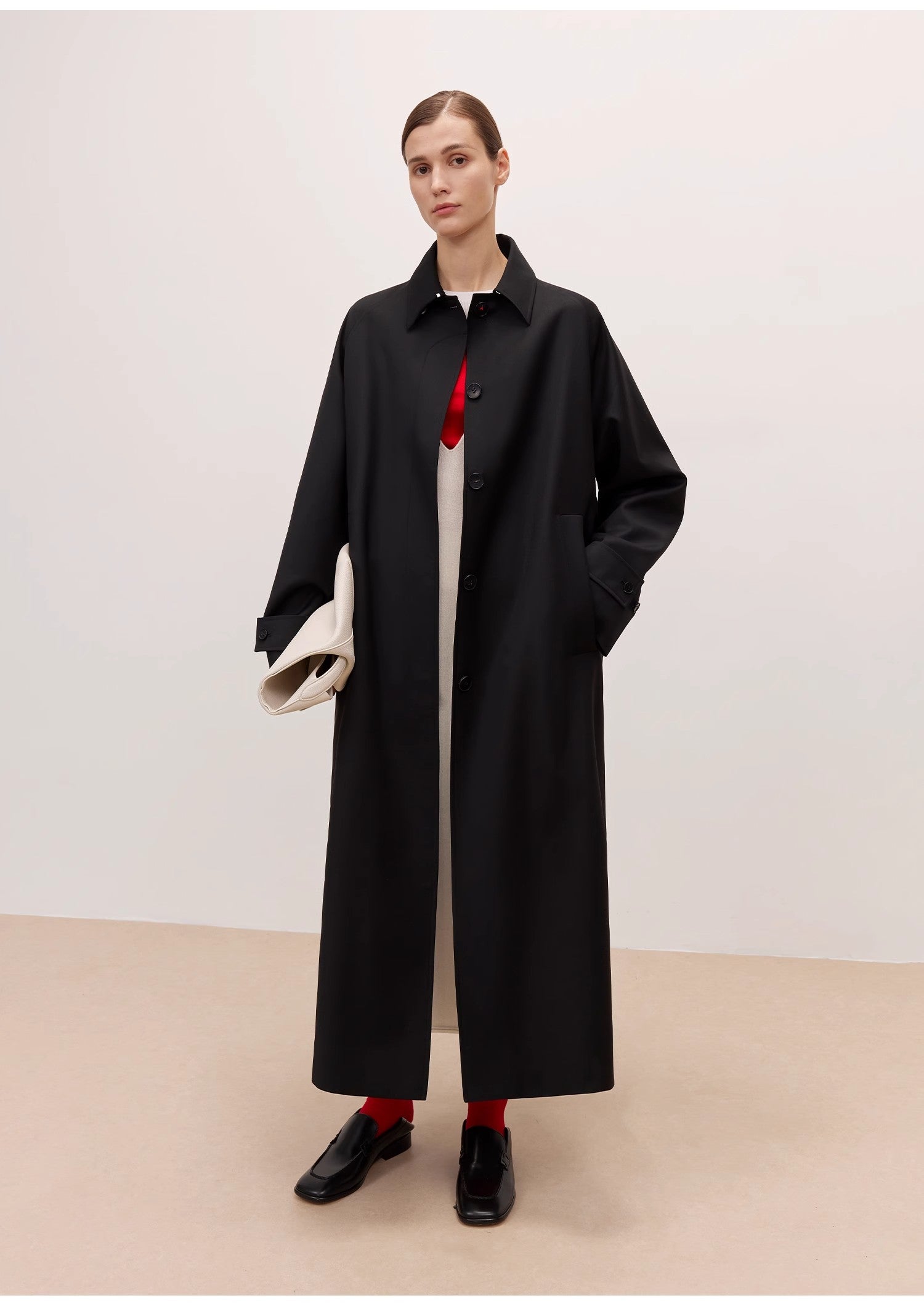 "Fragrant Moment" High-End British Style Trench Coat