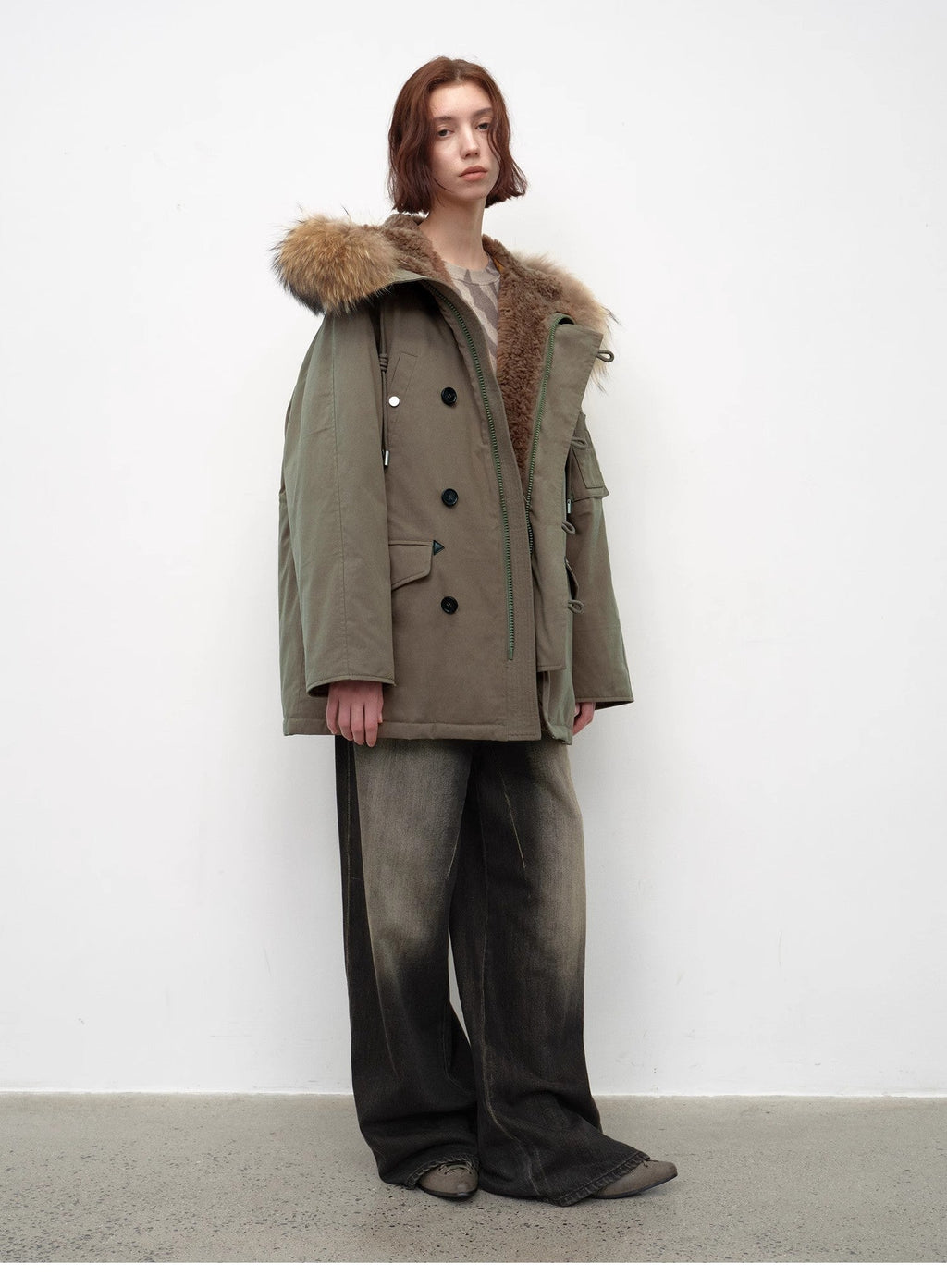 “Coastal Highway II” Hooded Down Parka