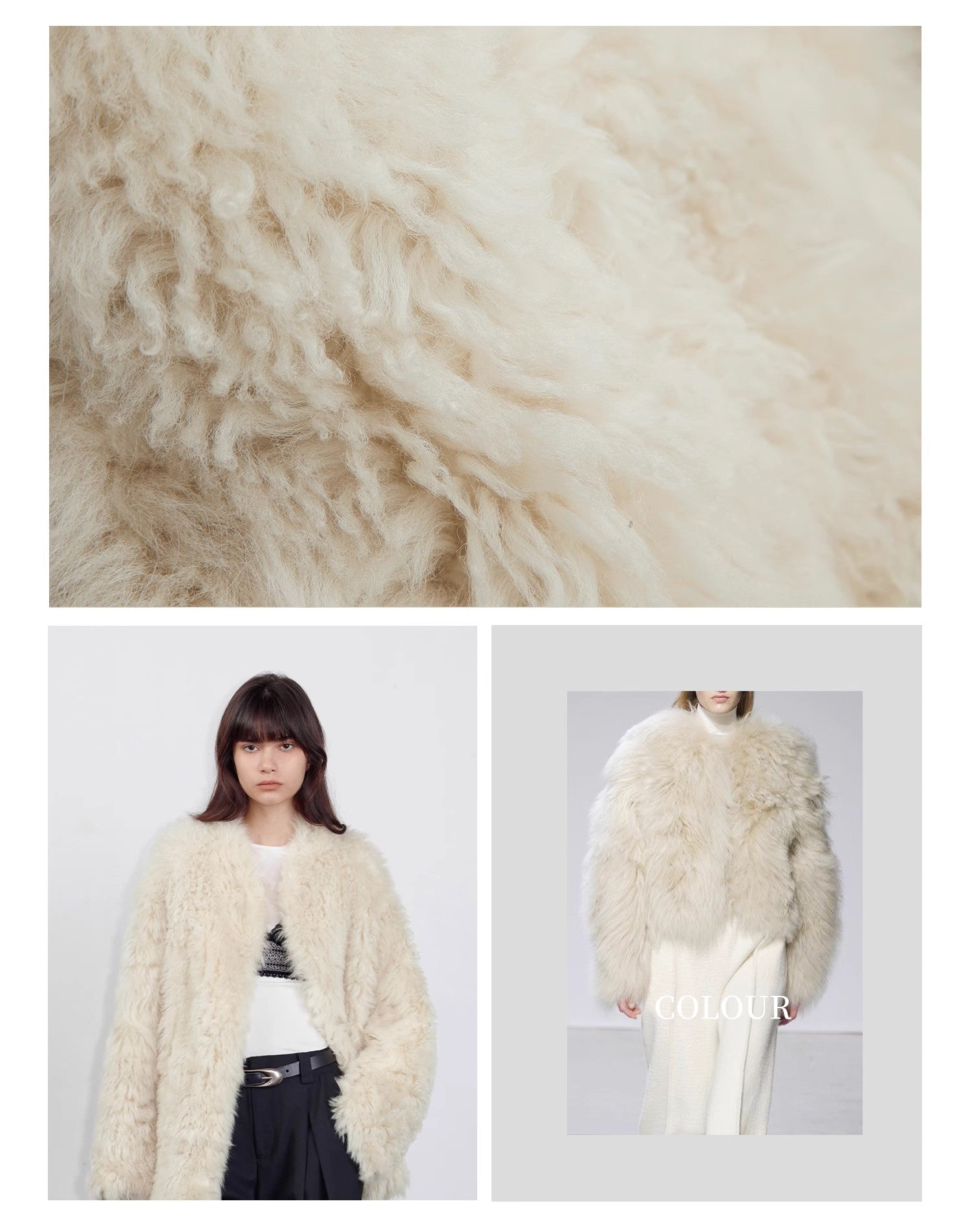 "Morning Mist Fairy" Tuscan Sheepskin Coat