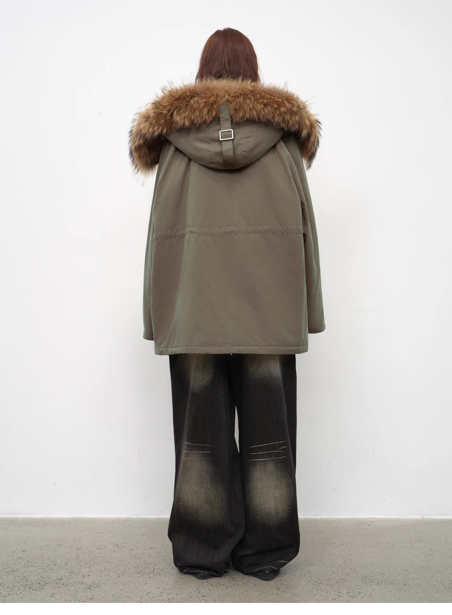 “Coastal Highway II” Hooded Down Parka