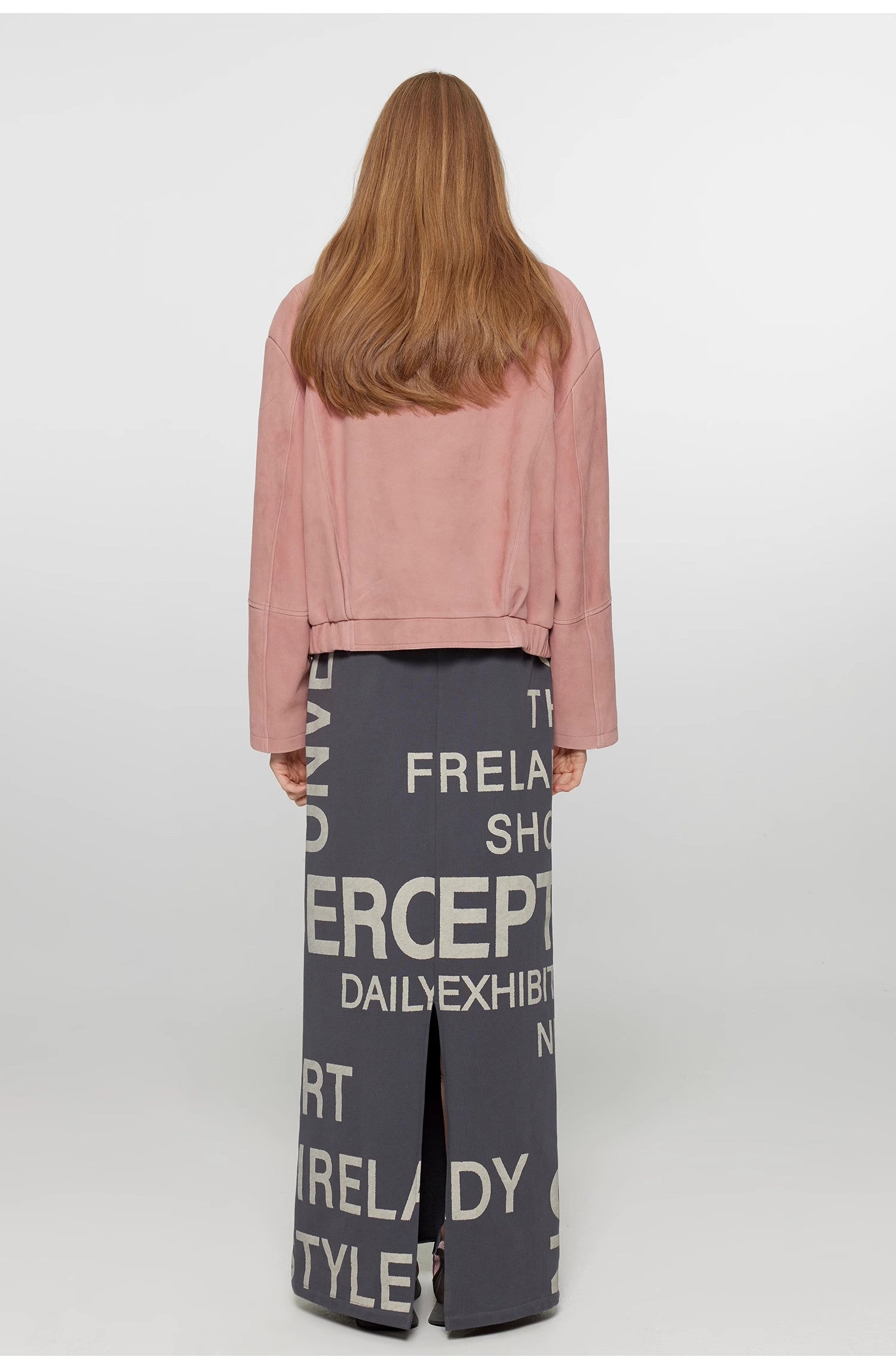 "Sweet Cherry Party" Imported Vintage Suede Lambskin Leather Blazer Jacket