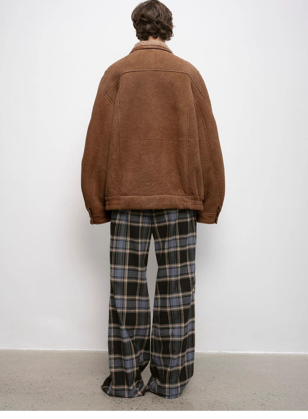 "Jazz Party" Motorcycle Merino Fur Short Fur Coat