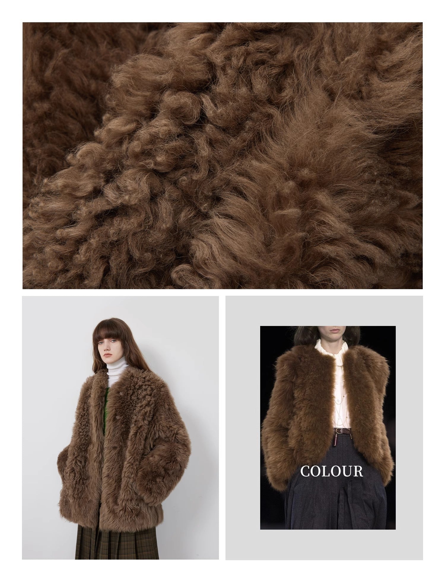 "Morning Mist Fairy" Tuscan Sheepskin Coat