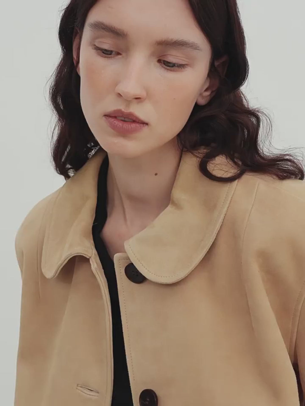 "Velour" Beaded Suede Leather Jacket