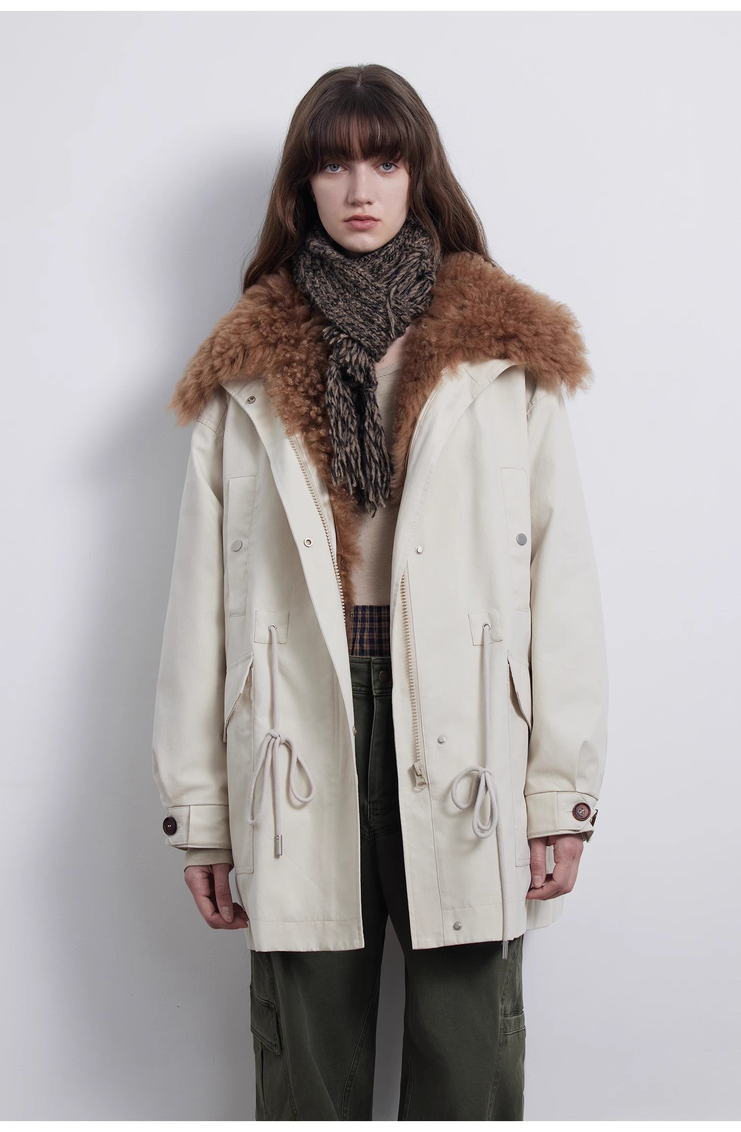 “Green Mile Miracle” Drawstring Down Parka