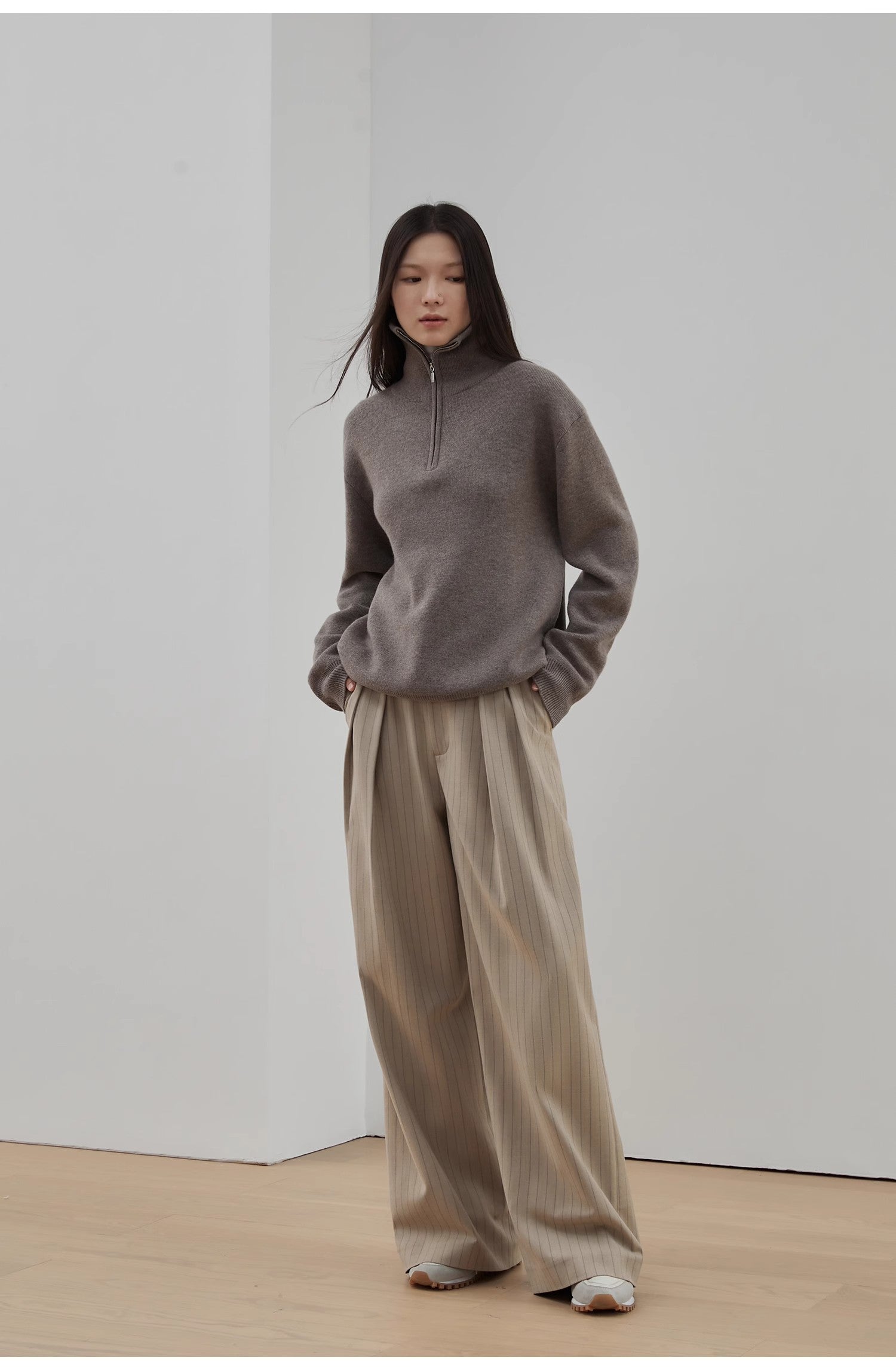 "Moonlight Farm” Merino Wool Pullover
