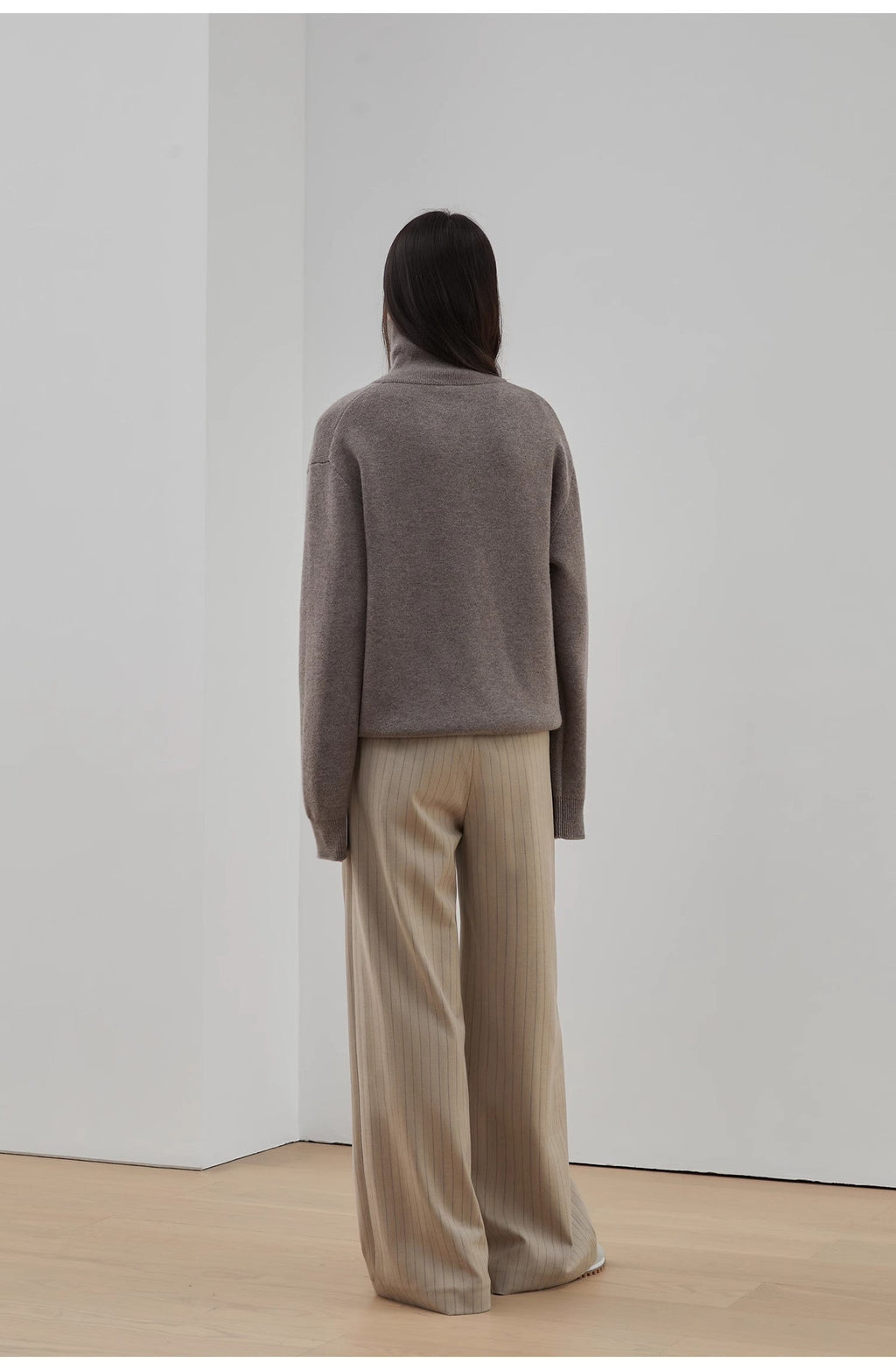 "Moonlight Farm” Merino Wool Pullover