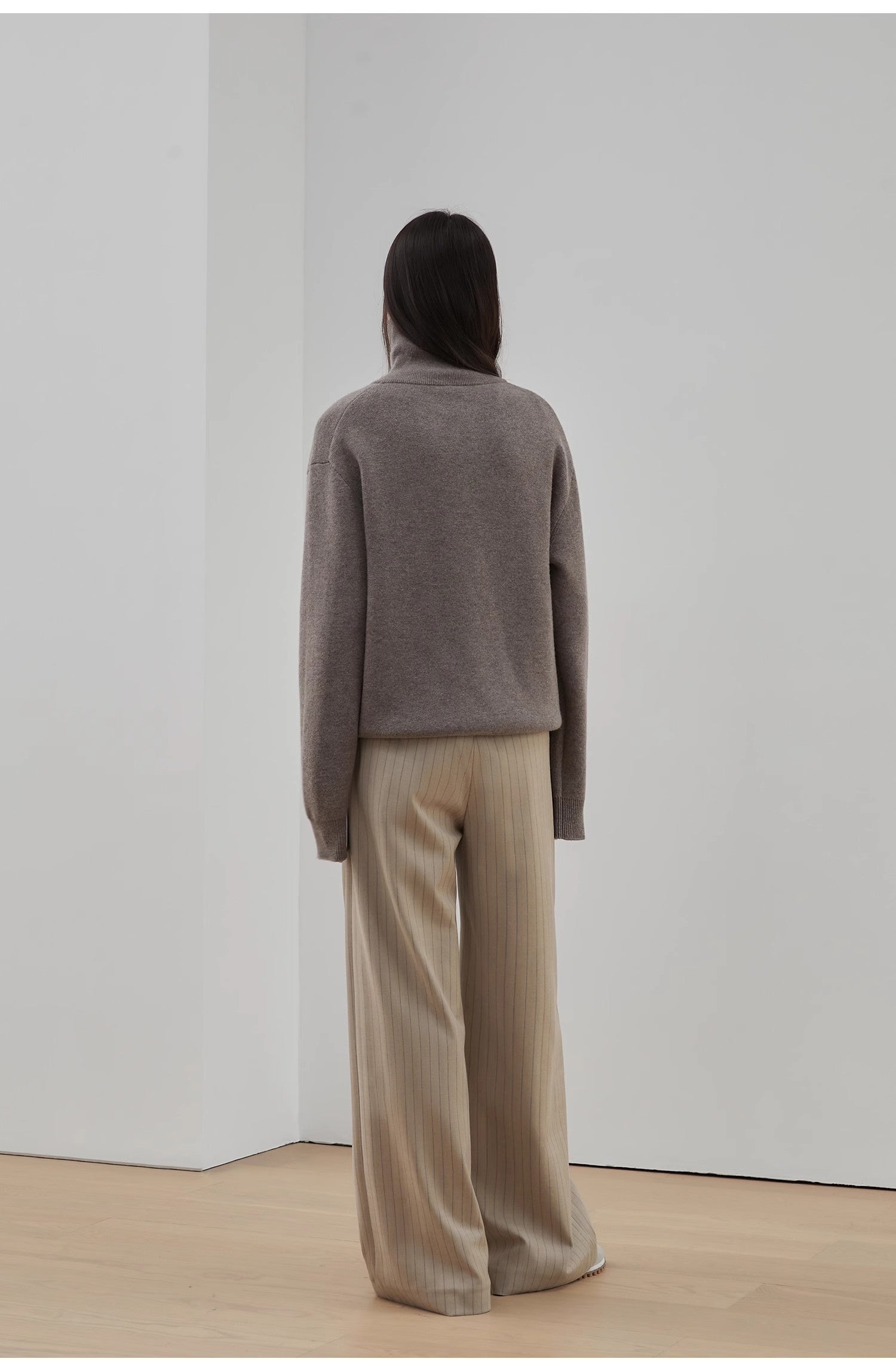 "Moonlight Farm” Merino Wool Pullover