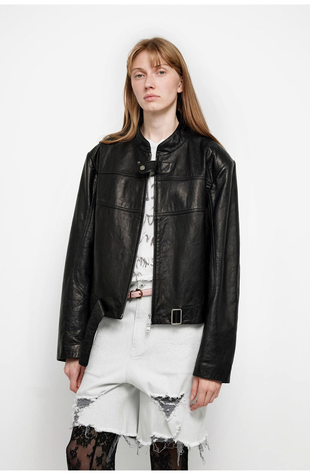 “Caramel Mountain” Leather Jacket
