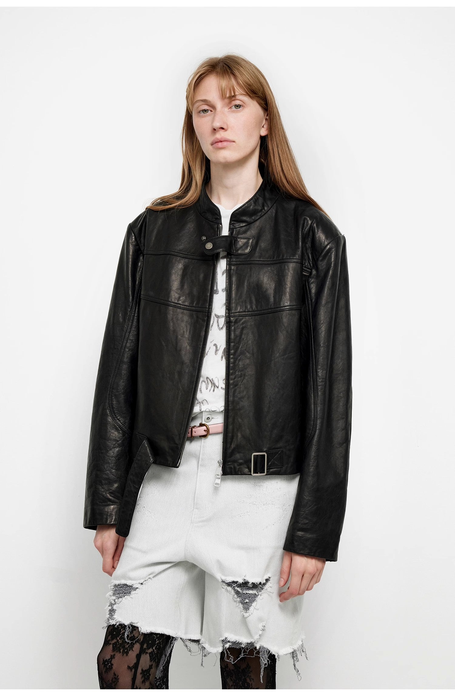 “Caramel Mountain” Leather Jacket