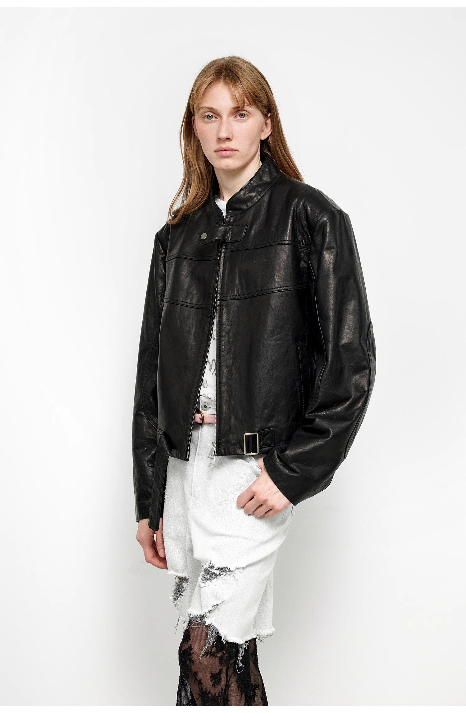 “Caramel Mountain” Leather Jacket