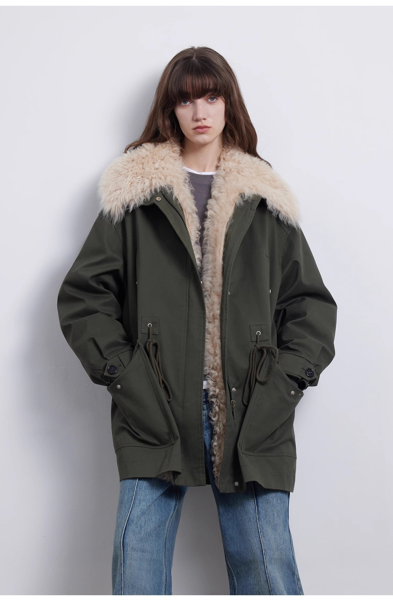 “Green Mile Miracle” Drawstring Down Parka