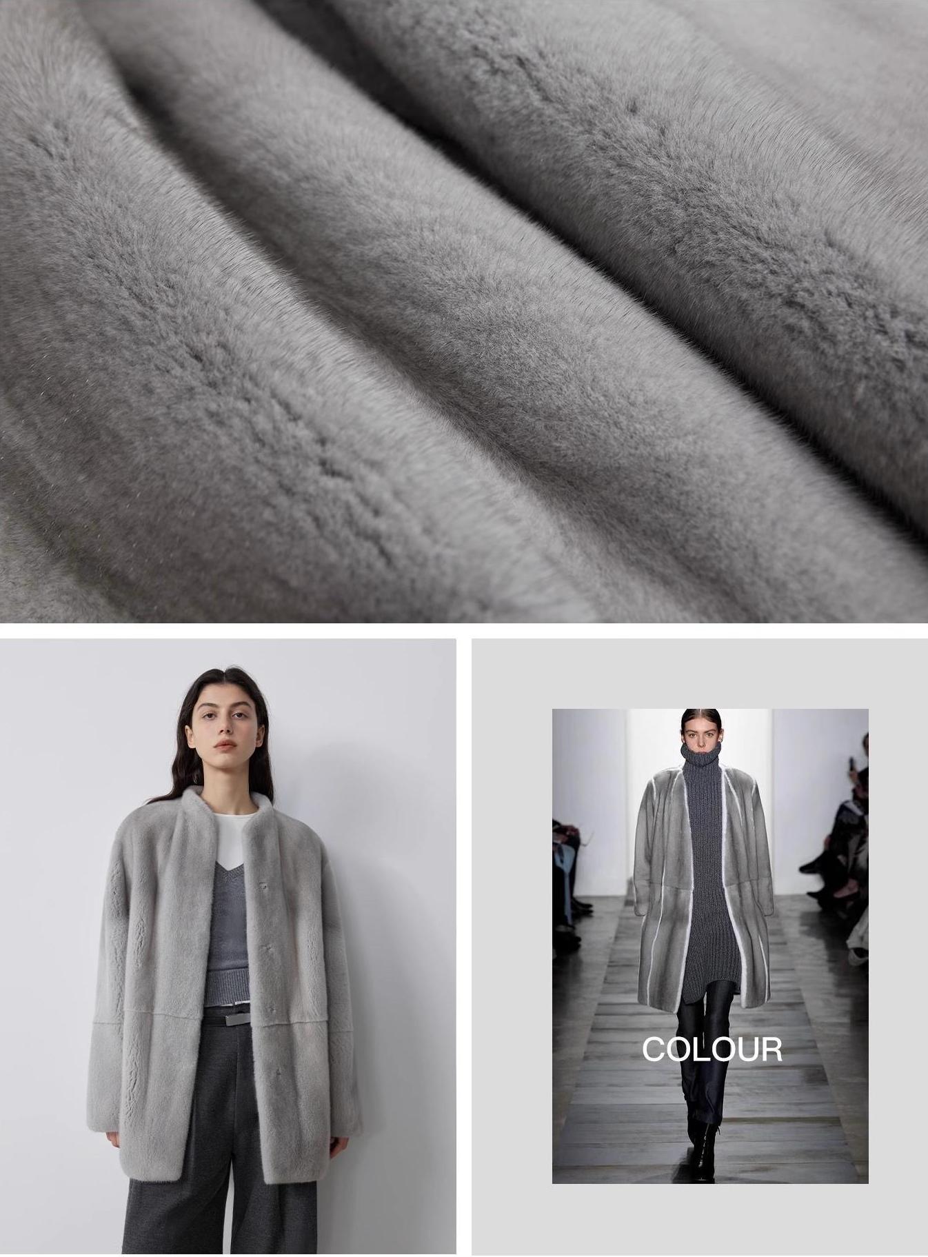 "Hera Moonlight" Mink Fur Coat