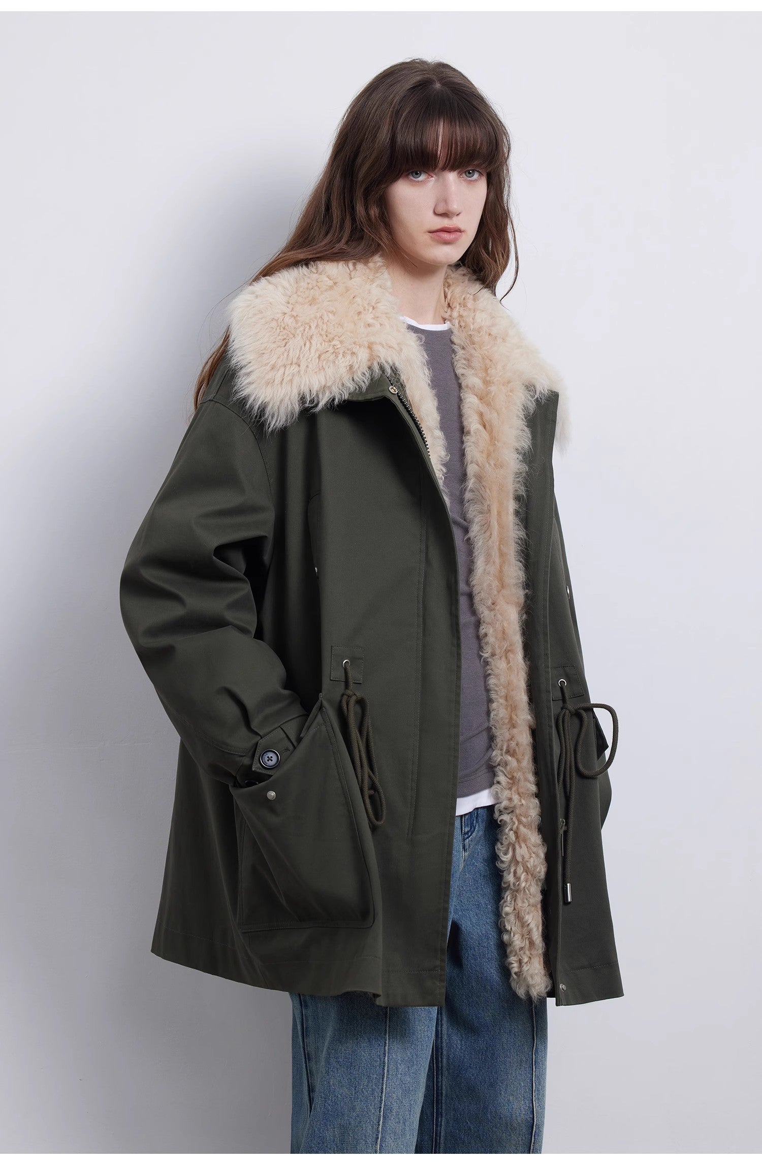 “Green Mile Miracle” Drawstring Down Parka