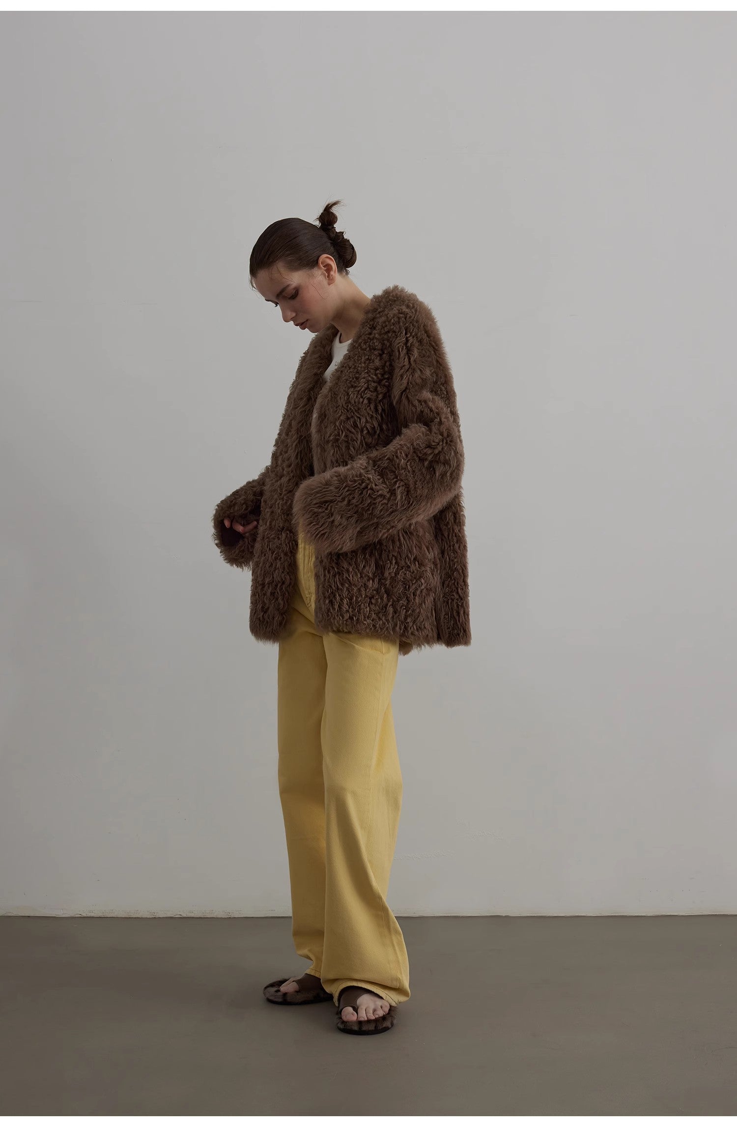 "Wanderer Island" Imported Tuscan Sheepskin Coat