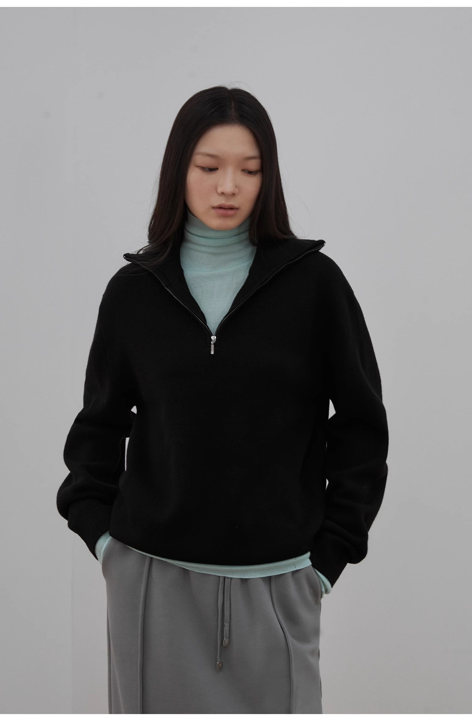 "Moonlight Farm” Merino Wool Pullover