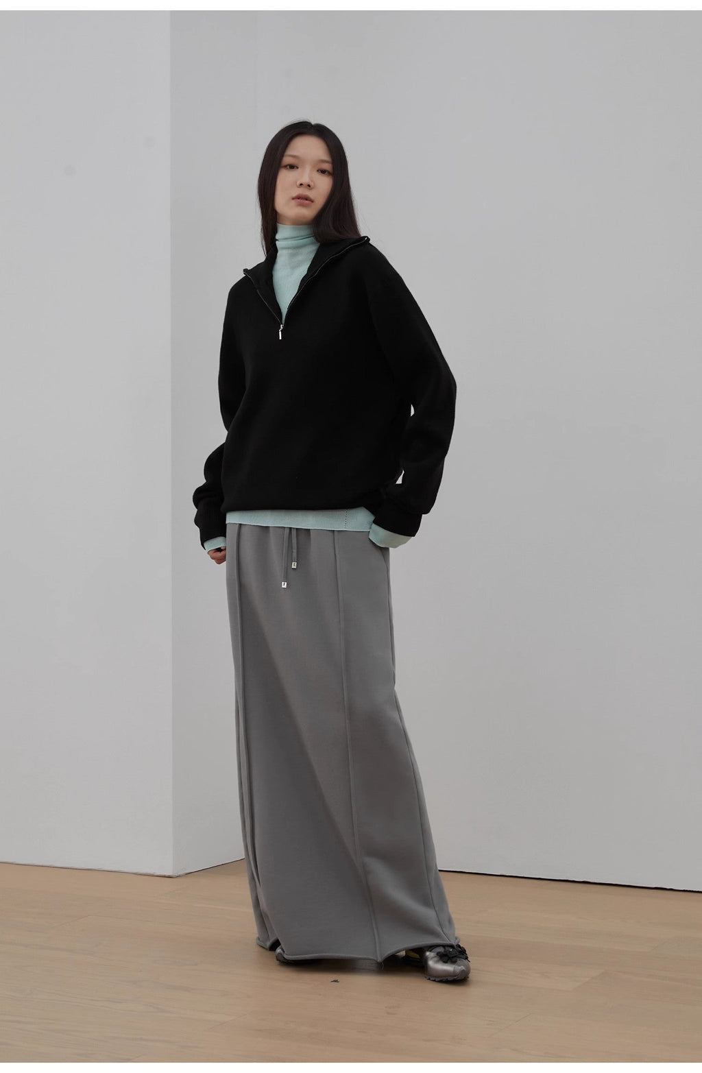 "Moonlight Farm” Merino Wool Pullover