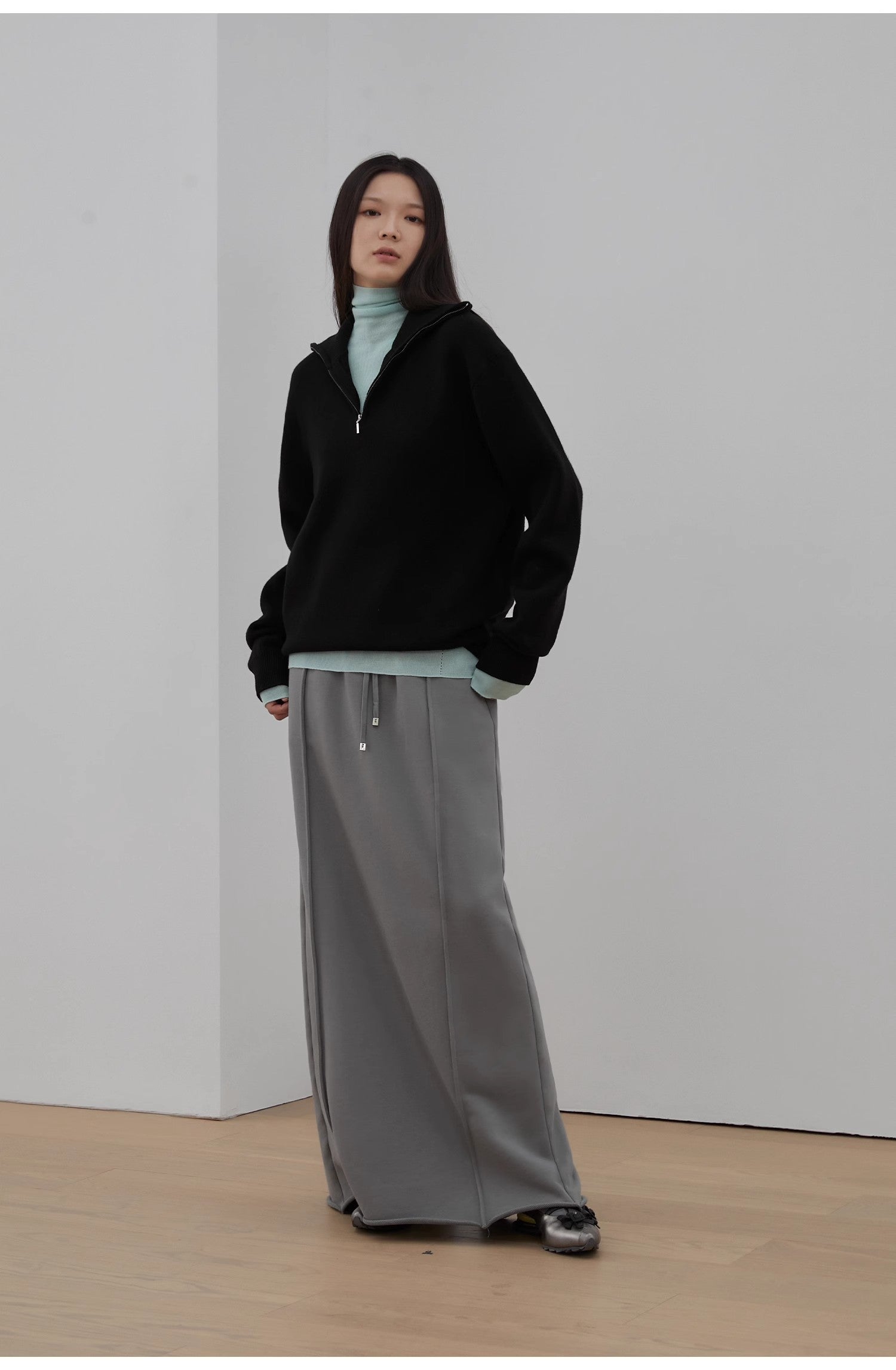 "Moonlight Farm” Merino Wool Pullover