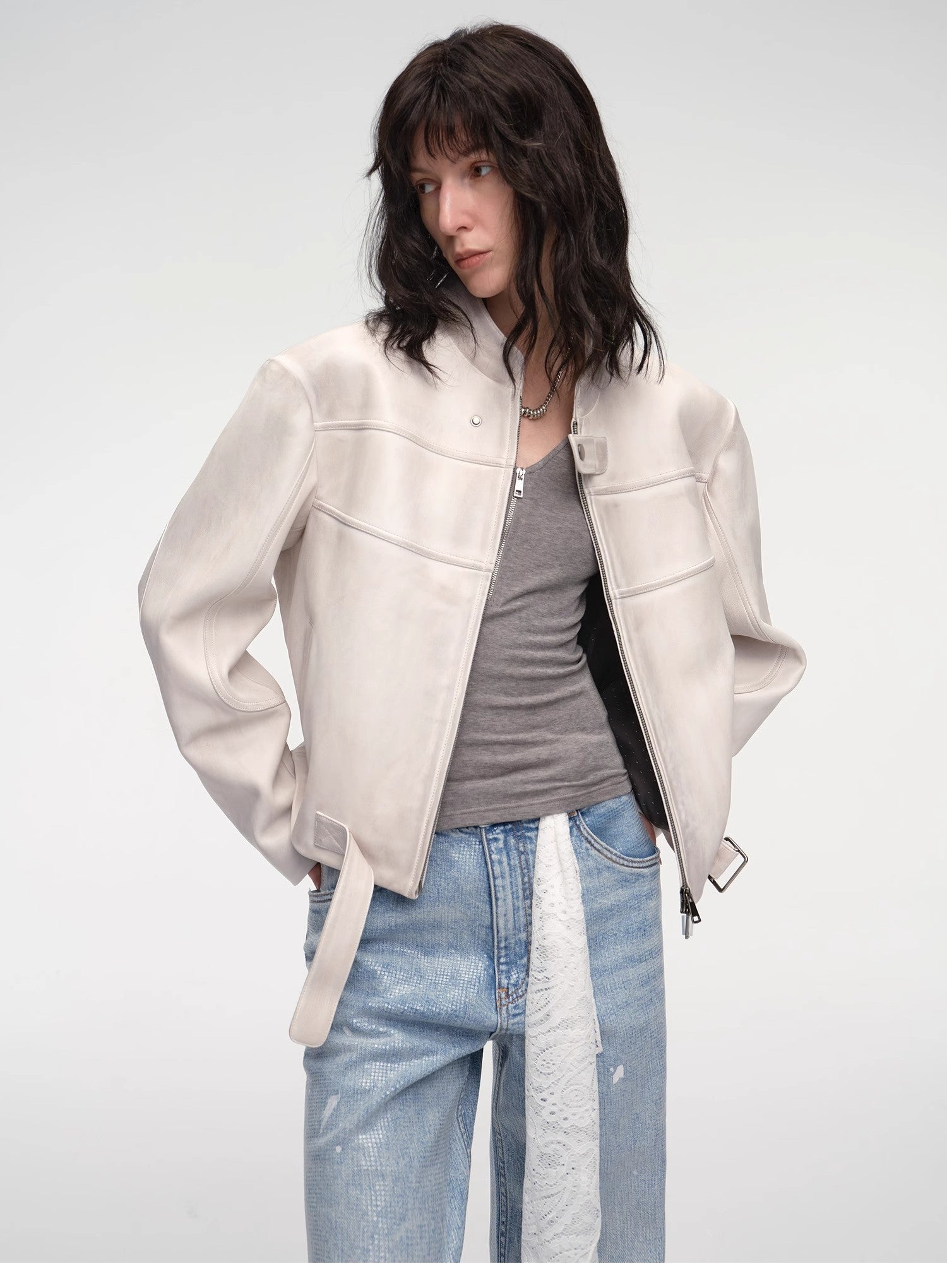 “Caramel Mountain” Leather Jacket