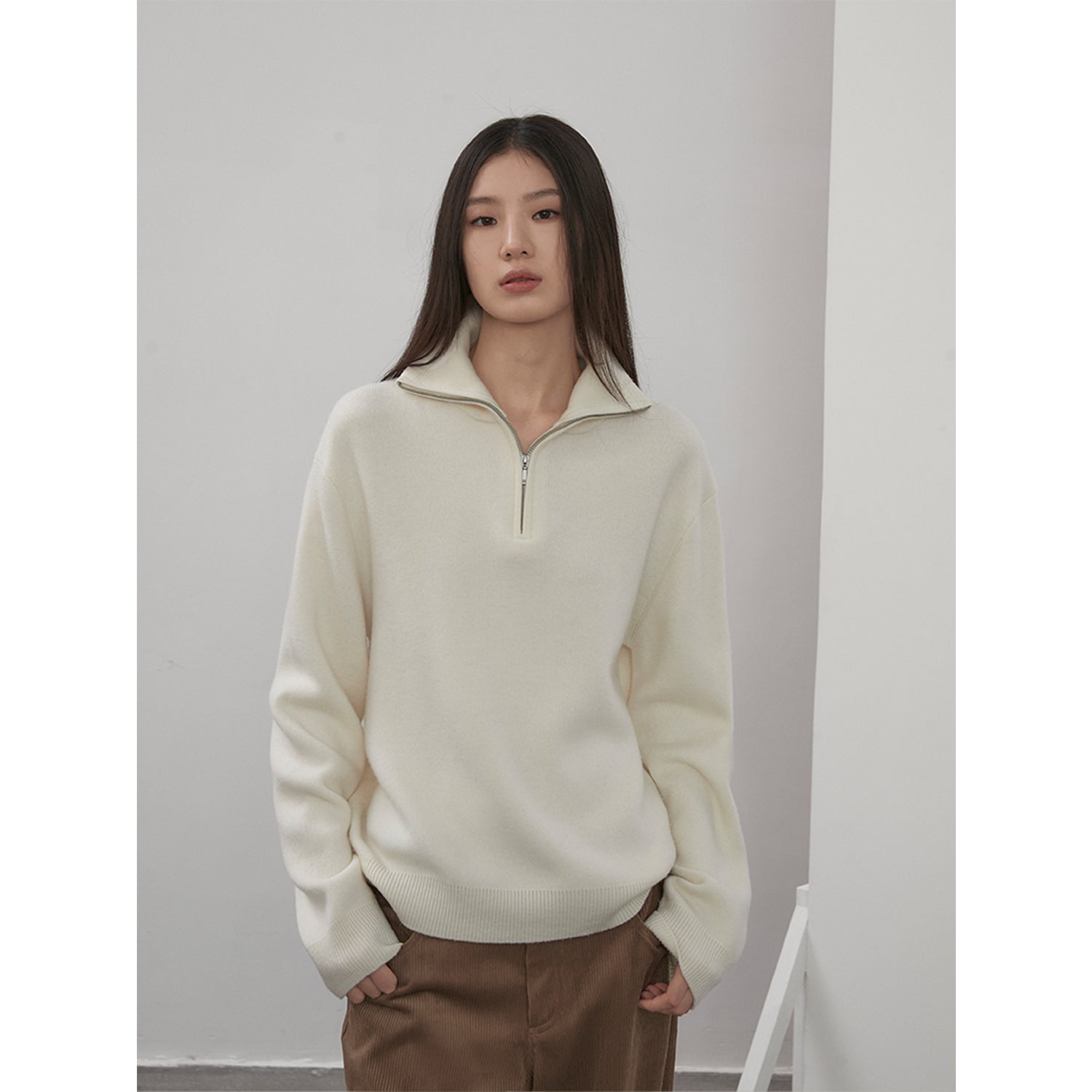 "Moonlight Farm” Merino Wool Pullover